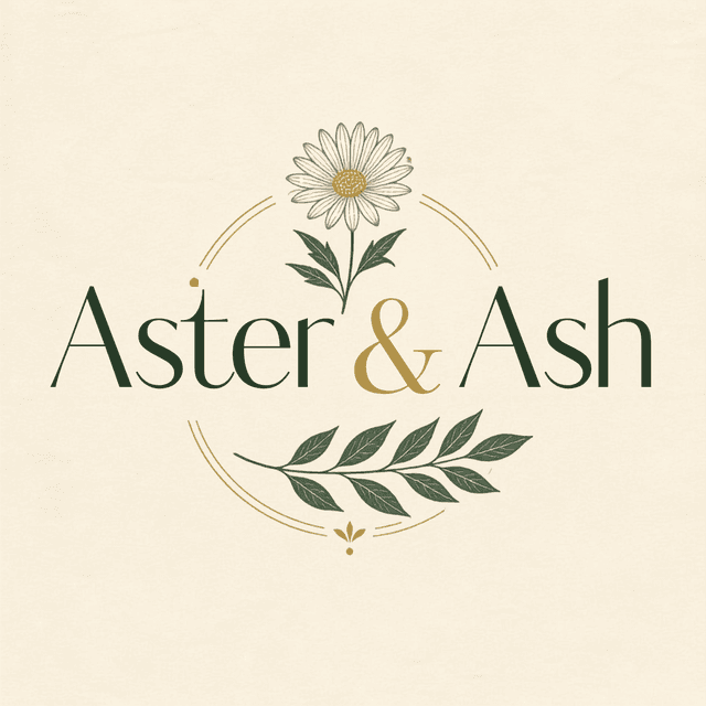 Aster & Ash Logo